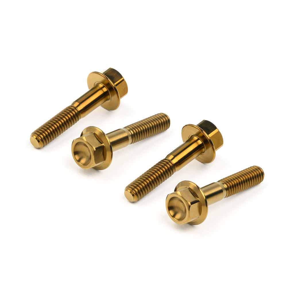 Titanium Mounting Hardware in Various Finishes for 1971-xxx Engine Covers
