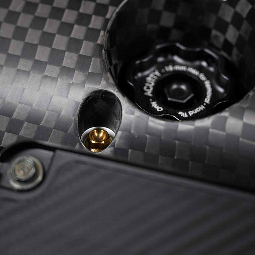 Titanium Mounting Hardware in Various Finishes for 1971-xxx Engine Covers