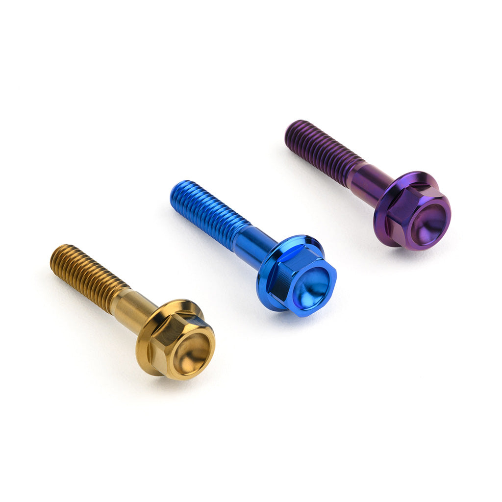 Titanium Mounting Hardware in Various Finishes for 1971-xxx Engine Covers