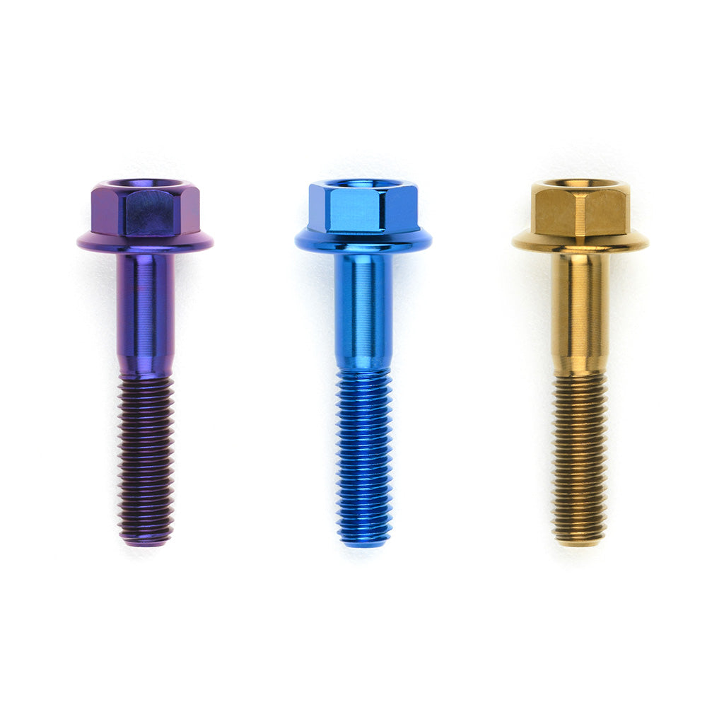 Titanium Mounting Hardware in Various Finishes for 1971-xxx Engine Covers