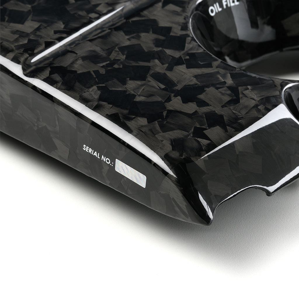 K20C Engine Cover in Forged Carbon Fiber, Gloss Finish