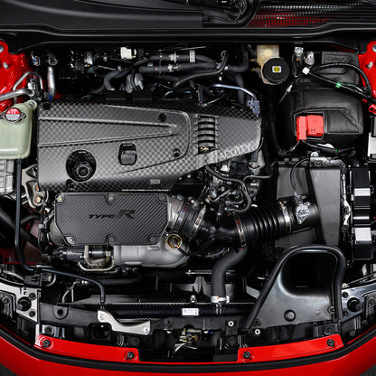 K20C Engine Cover in Spread Tow Carbon Fiber, Satin Finish