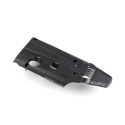 K20C Engine Cover in Spread Tow Carbon Fiber, Satin Finish