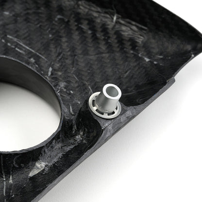 K20C Engine Cover in Spread Tow Carbon Fiber, Satin Finish