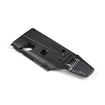 K20C Engine Cover in Spread Tow Carbon Fiber, Satin Finish