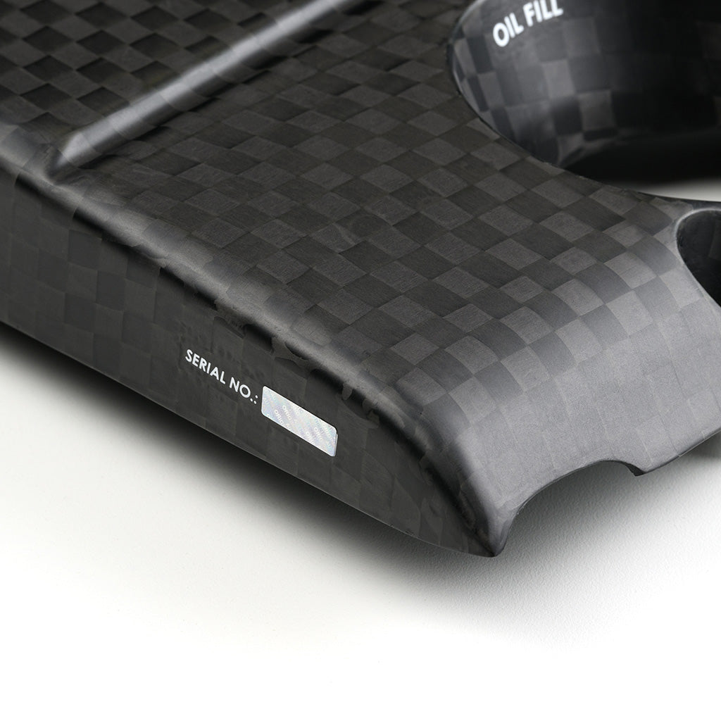 K20C Engine Cover in Spread Tow Carbon Fiber, Satin Finish