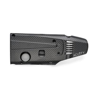 K20C Engine Cover in Spread Tow Carbon Fiber, Satin Finish