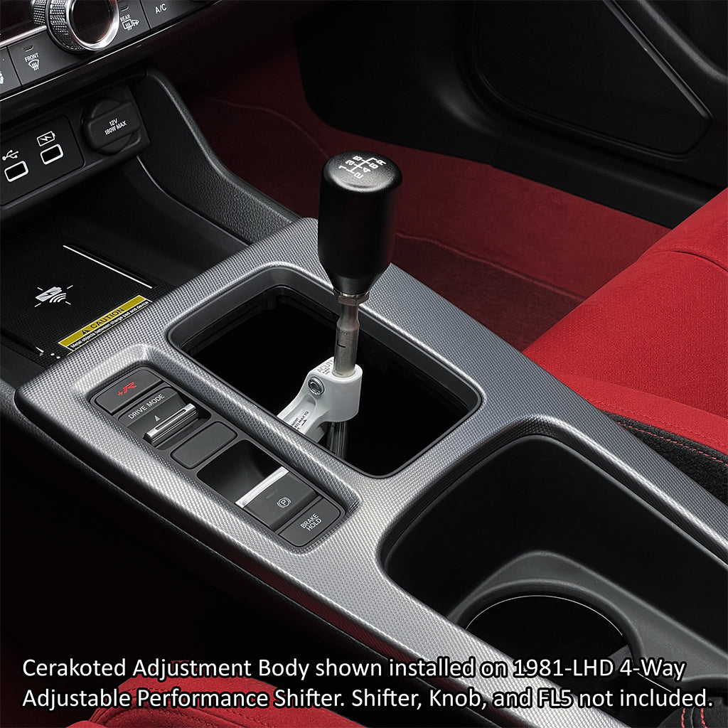 Cerakoted Adjustment Bodies for 1981-LHD Shifters