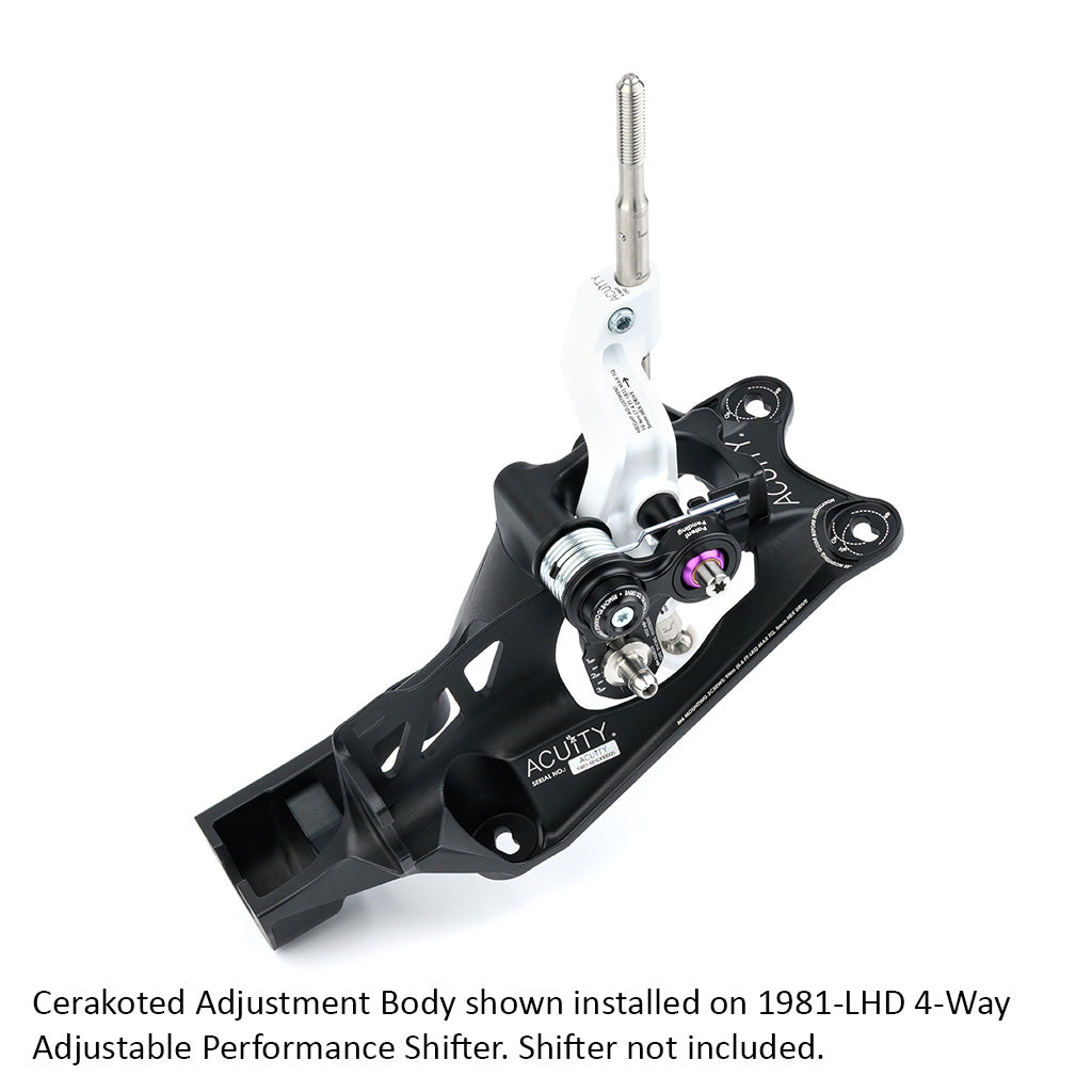 Cerakoted Adjustment Bodies for 1981-LHD Shifters
