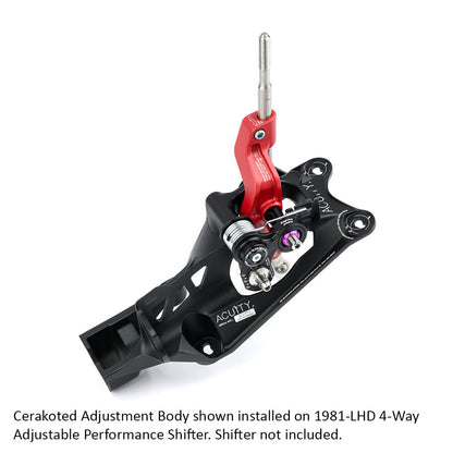 Cerakoted Adjustment Bodies for 1981-LHD Shifters