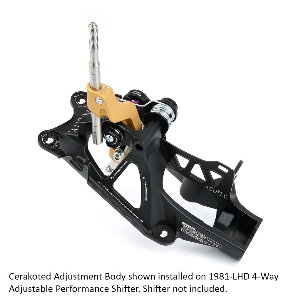 Cerakoted Adjustment Bodies for 1981-LHD Shifters