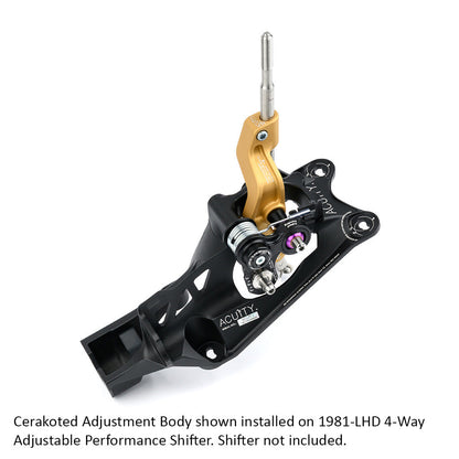Cerakoted Adjustment Bodies for 1981-LHD Shifters