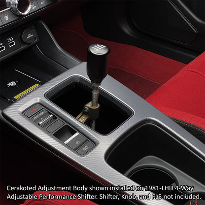 Cerakoted Adjustment Bodies for 1981-LHD Shifters