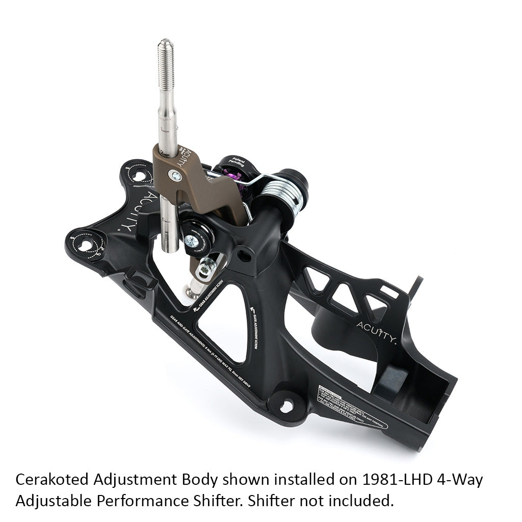 Cerakoted Adjustment Bodies for 1981-LHD Shifters