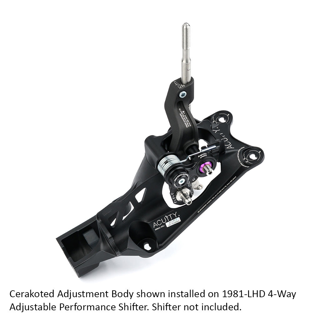 Cerakoted Adjustment Bodies for 1981-LHD Shifters