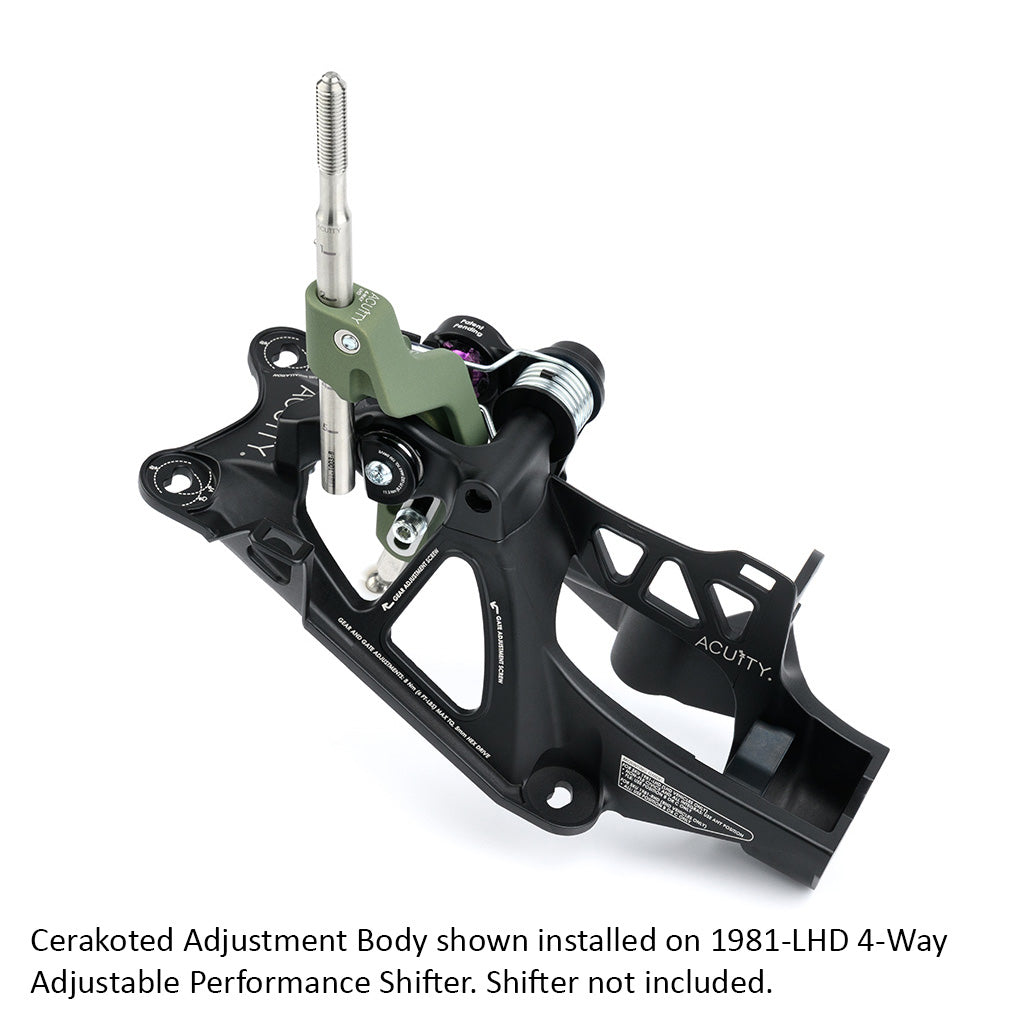 Cerakoted Adjustment Bodies for 1981-LHD Shifters