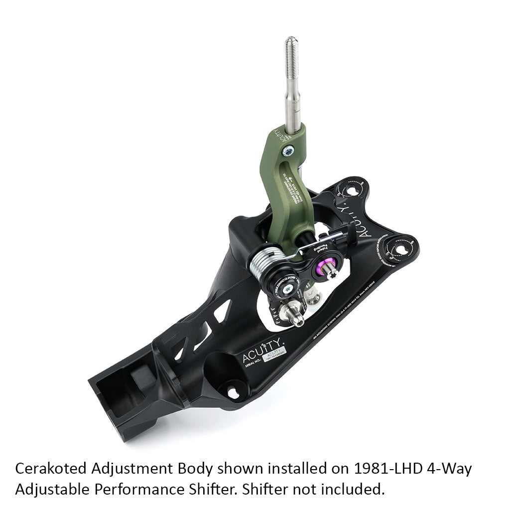 Cerakoted Adjustment Bodies for 1981-LHD Shifters