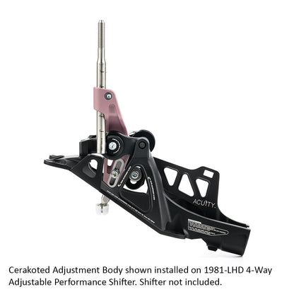 Cerakoted Adjustment Bodies for 1981-LHD Shifters