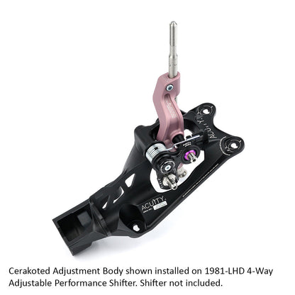 Cerakoted Adjustment Bodies for 1981-LHD Shifters