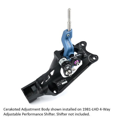 Cerakoted Adjustment Bodies for 1981-LHD Shifters