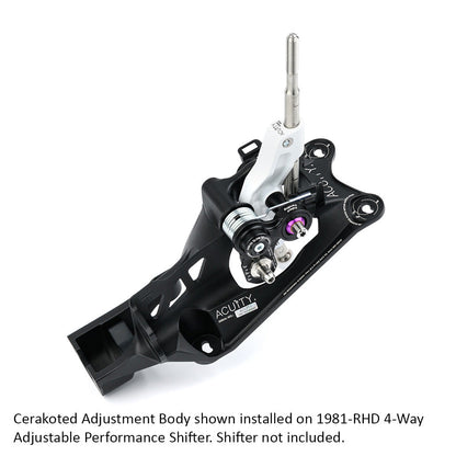 Cerakoted Adjustment Bodies for 1981-RHD Shifters