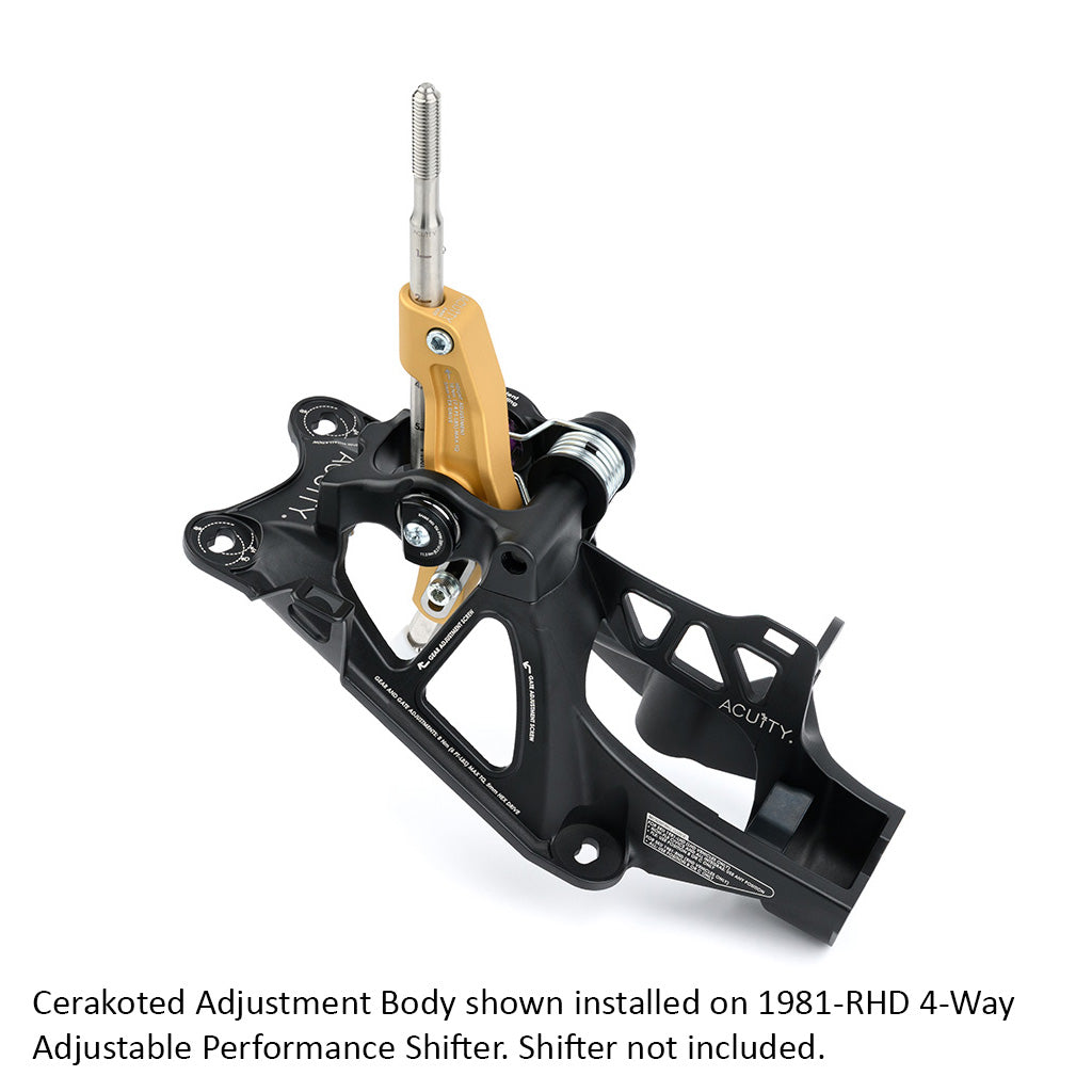 Cerakoted Adjustment Bodies for 1981-RHD Shifters