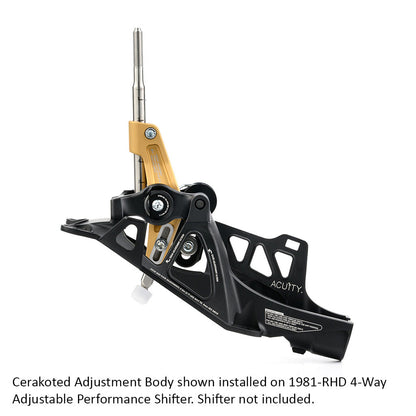 Cerakoted Adjustment Bodies for 1981-RHD Shifters