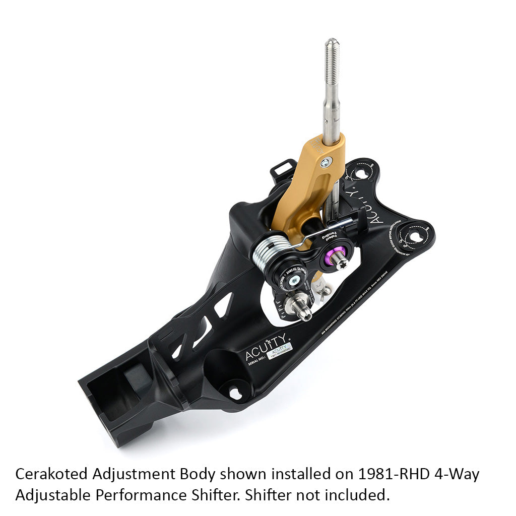 Cerakoted Adjustment Bodies for 1981-RHD Shifters