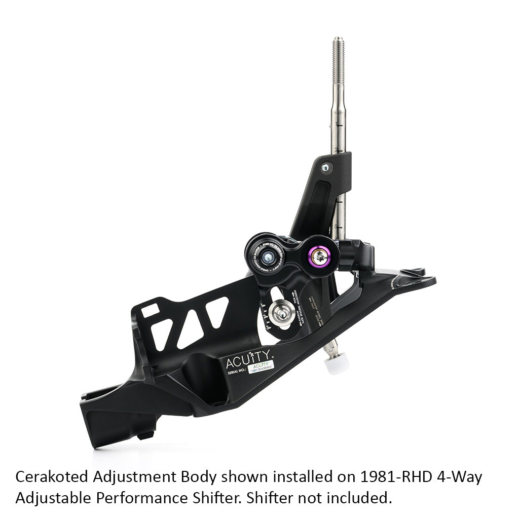 Cerakoted Adjustment Bodies for 1981-RHD Shifters