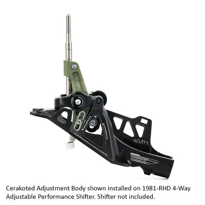 Cerakoted Adjustment Bodies for 1981-RHD Shifters