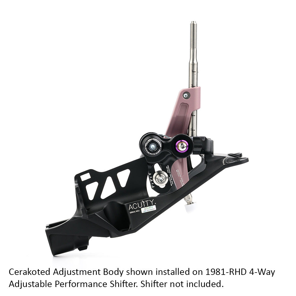 Cerakoted Adjustment Bodies for 1981-RHD Shifters