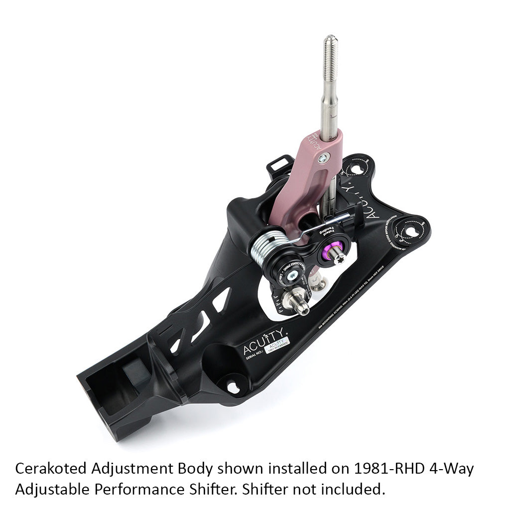 Cerakoted Adjustment Bodies for 1981-RHD Shifters