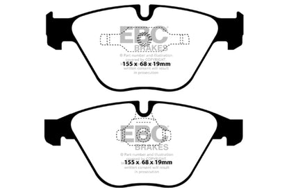 EBC 11+ BMW Z4 3.0 Twin Turbo iS (E89) Redstuff Front Brake Pads