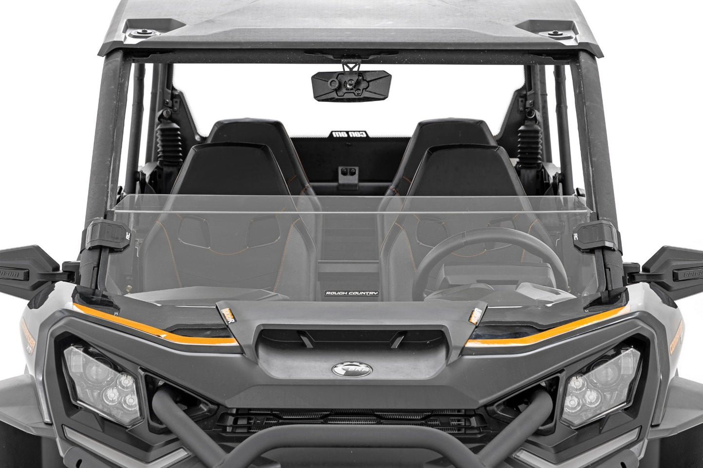 Half Windshield | Scratch Resistant | Can-Am Commander 1000R/Max