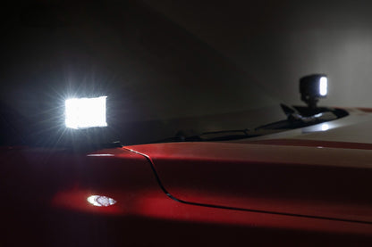 LED Light Kit | Ditch Mount | 2" Black Pair | Spot | Toyota Tundra (22-24)