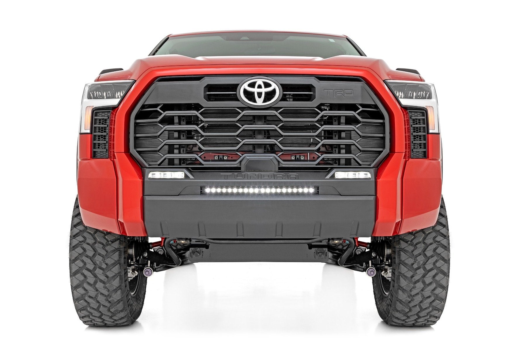 LED Light Kit | Bumper Mount | 20" Black Slim Line | Toyota Tundra (22-24)