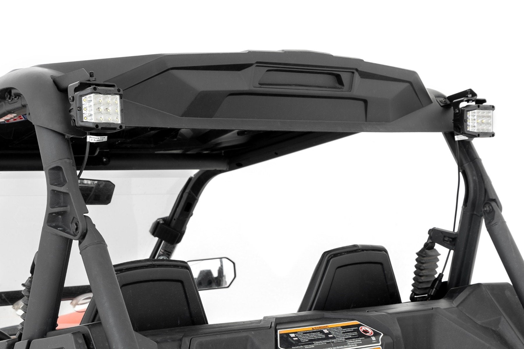 LED Light Kit | Rear Mount | 2" Chrome Pair | Wide Angle | Can-Am Maverick Sport 1000R 