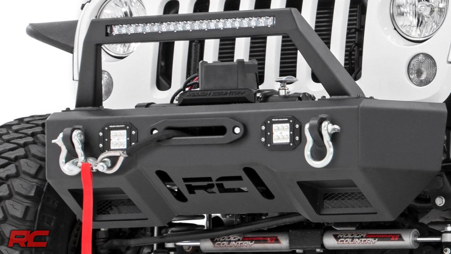 2 Inch Chrome Series LED Light Pods | Flush Mount | Amber DRL