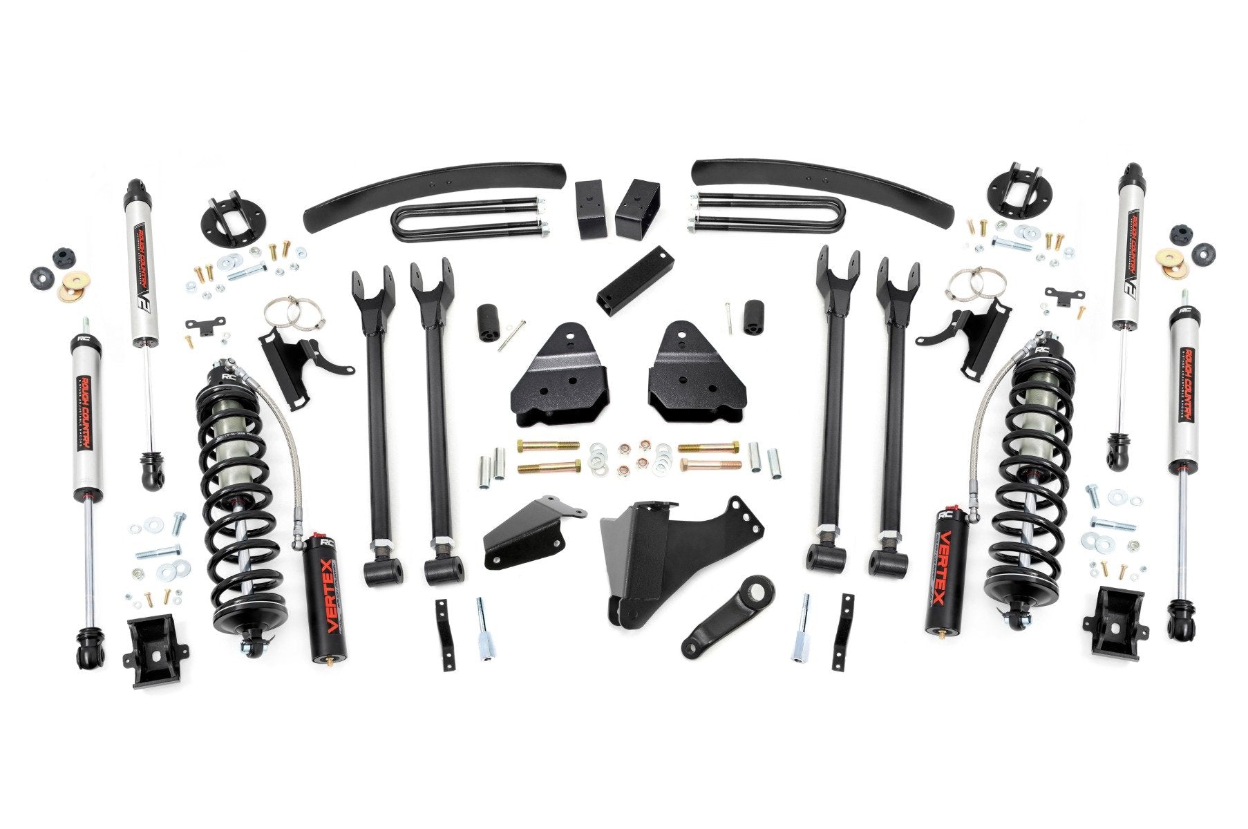 6 Inch Lift Kit  |  Gas  |  4 Link  |  OVLD  |  C/O V2 | Ford F-250/F-350 Super Duty (05-07)