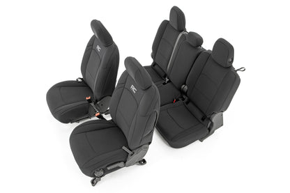 Seat Covers | Front and RR No Cup Holder | Jeep Gladiator JT 4WD (2020-2024)