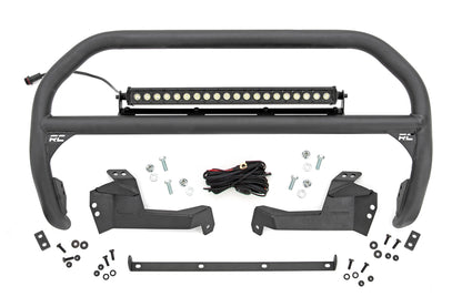 Nudge Bar | 20 Inch Black Single Row LED | Ford Bronco Sport 4WD (2021-2024)
