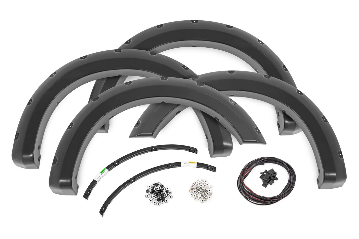 Pocket Fender Flares | D1 Stone Gray | Ford F-250/F-350 Super Duty (23-24)