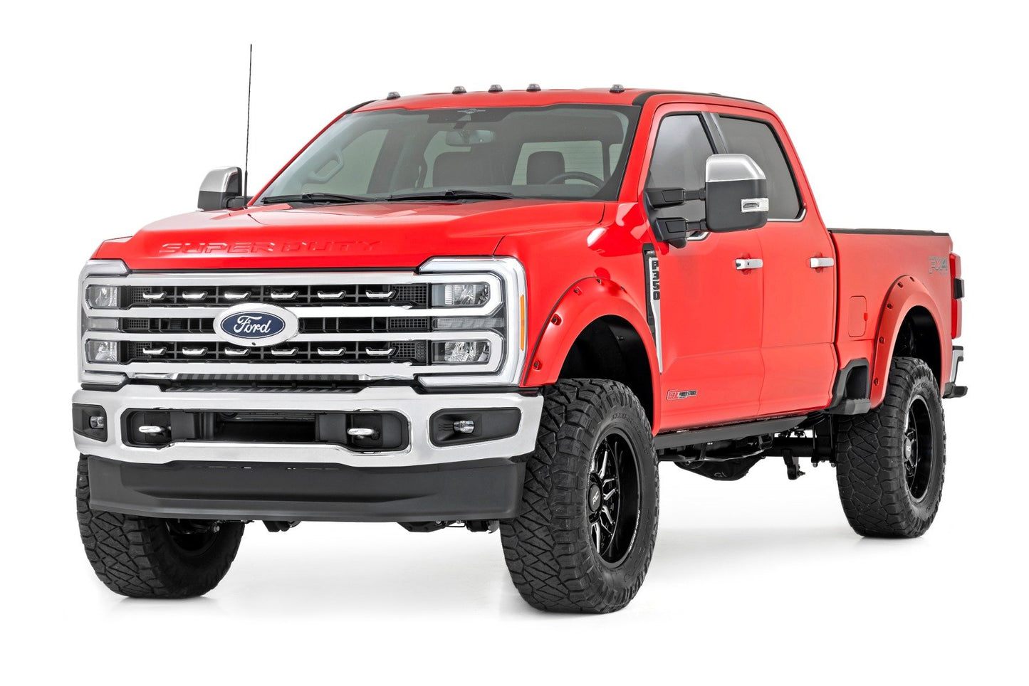 Pocket Fender Flares | PQ Race Red | Ford F-250/F-350 Super Duty (23-24)