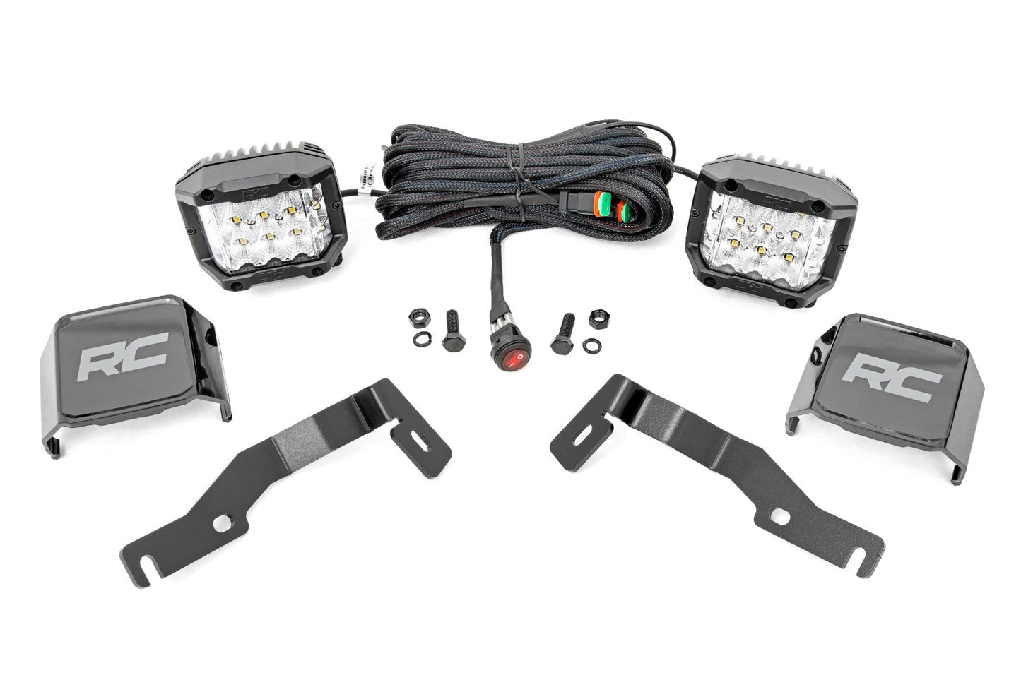 LED Light Kit | Ditch Mount |  3" OSRAM | Wide | Toyota Tacoma 2WD/4WD (2024)