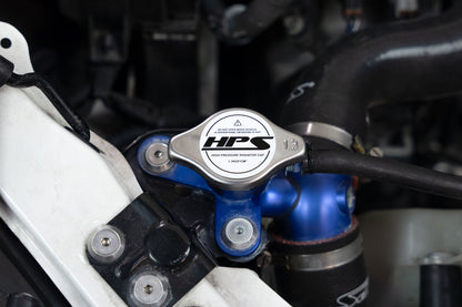 HPS High-Pressure 1.3 bar Stainless Steel Radiator Cap, Type B, Flat Valve, 2068-38N