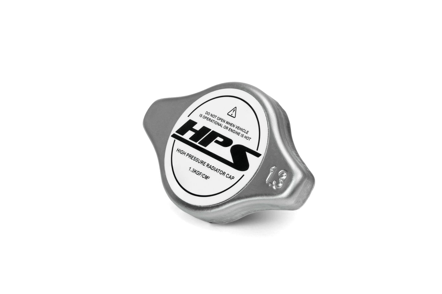 HPS High-Pressure 1.3 bar Stainless Steel Radiator Cap, Type B, Flat Valve, 2068-38N