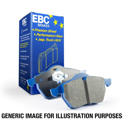 EBC 97-99 Porsche Boxster Bluestuff Front Brake Pads