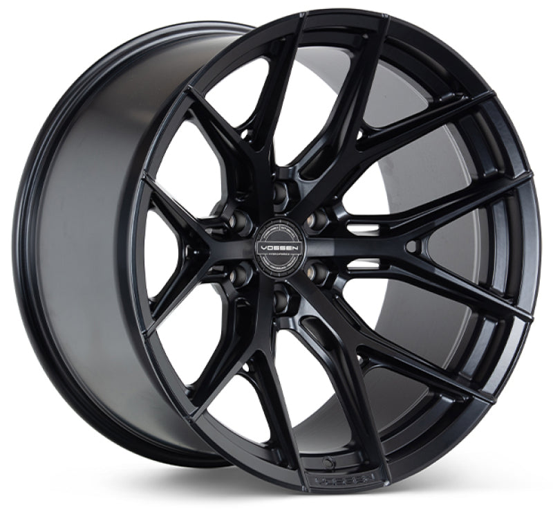 Vossen HF6-4 22x10 / 6x135 / ET-18 / Super Deep Face / 87.1 - Satin Black Wheel