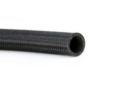 HPS Performance -4 Nylon Stainless Steel Braided Hose, Black