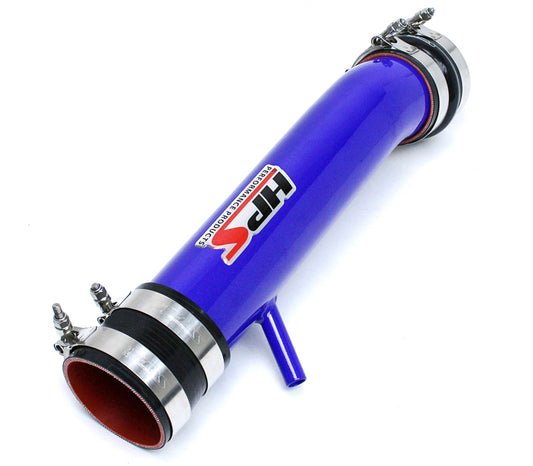 HPS Performance Post MAF Air Intake Aluminum Tube Blue 27-560BL
